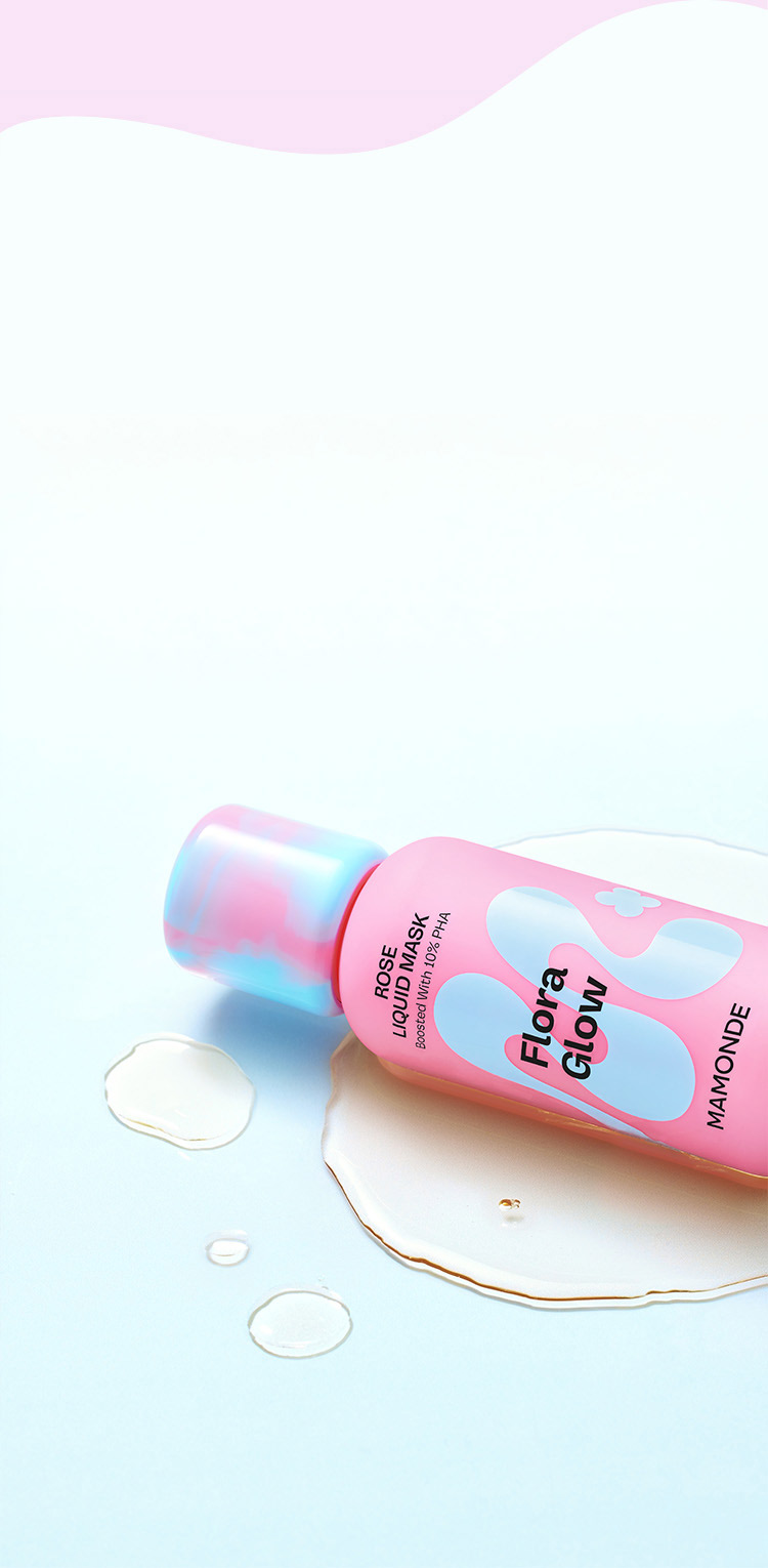 Flora Glow Rose Liquid mask