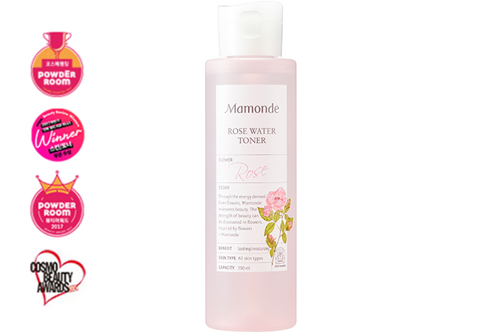 Rose Water Toner Skin Care Skin Lotion Mamonde International